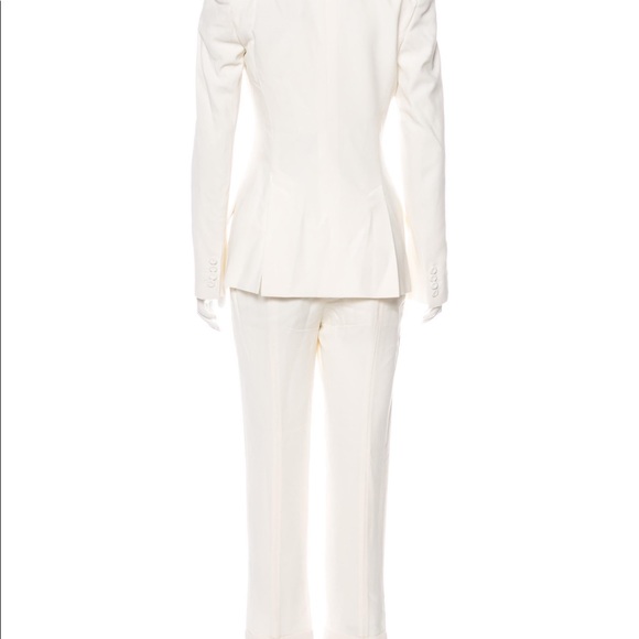 Alexander McQueen Ivory Pant Suit - Picture 3 of 8